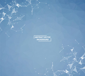 Abstract Polygonal Space Background Vector Image