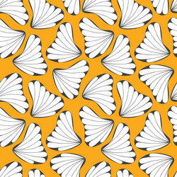meditative drawing of abstract shapes form pattern vector image