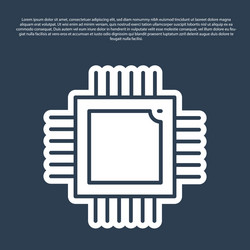 pop art computer processor with microcircuits cpu vector