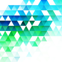Geometric Triangular Pattern vector image