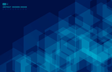 abstract blue hexagonal pattern geometric minimal vector image