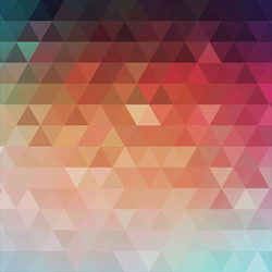 abstract triangular background vector image