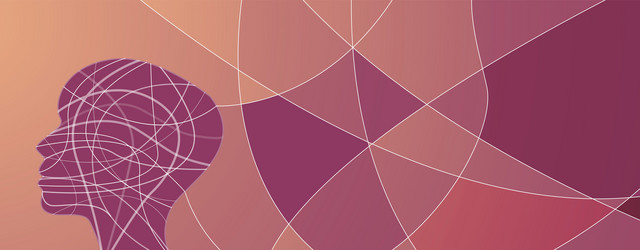 artificial intelligence technology web background vector image