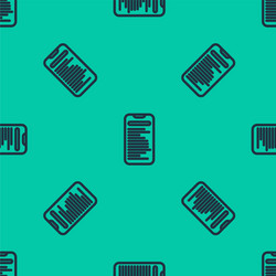 blue line computer api interface icon isolated vector image