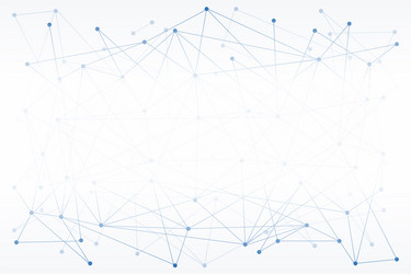 digital background of science or blockchain vector image