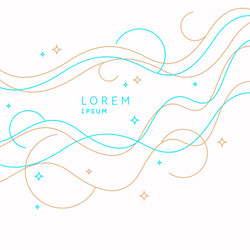 Dynamic Wave Background vector image