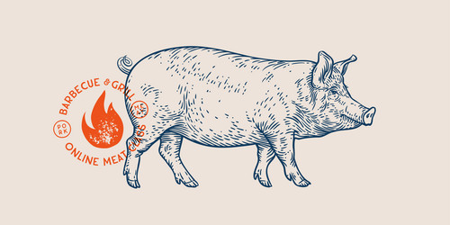 Pig Royalty Free Vector Image - VectorStock