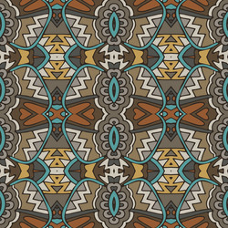 tiled ethnic pattern for fabric abstract vector