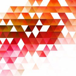 abstract triangular background vector image