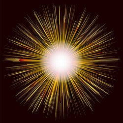 Explode flash cartoon explosion star burst Vector Image