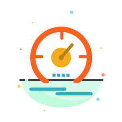 gauge dashboard meter speed speedometer abstract vector image