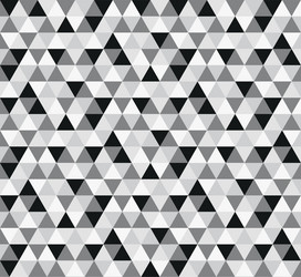 Abstract geometric triangle pattern background vector