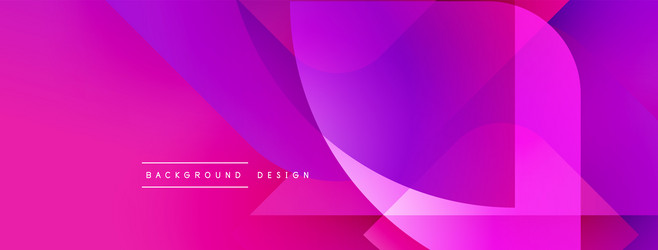 abstract gradient background overlapping shapes vector image