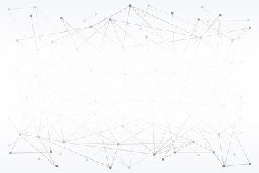 digital background of science or blockchain vector image