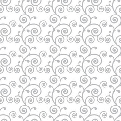 abstract monochrome curve seamless pattern vector image