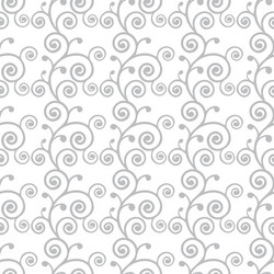 abstract monochrome curve seamless pattern vector