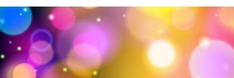 abstract multicolored bokeh background vector