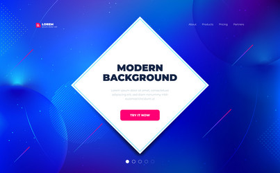 Fluid Color Gradient Background vector image