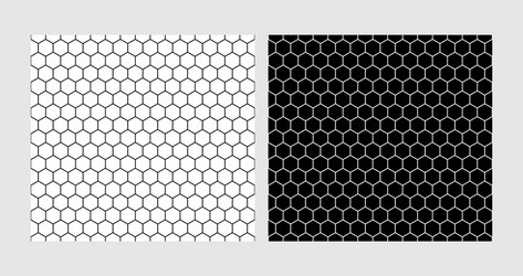 Hexagon Pattern - Seamless Texture vector image
