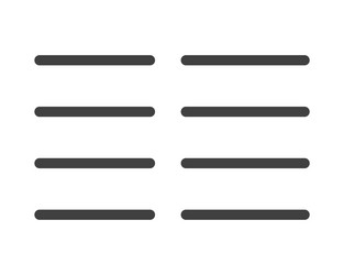 hamburger menu icon buttons for website ui vector image