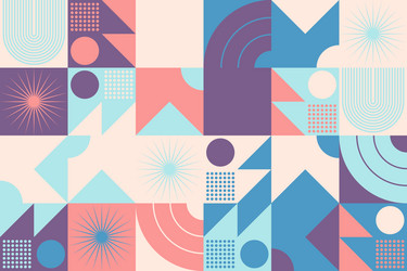 techno abstract pattern design vector image
