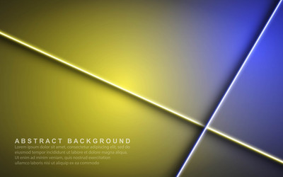 abstract multi color neon lines moving effect vector image