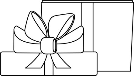 gift box icon image vector