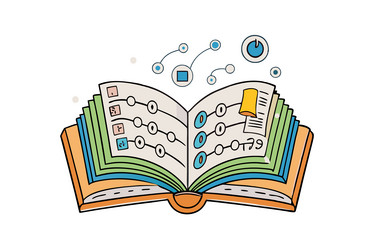 artificial intelligence and data science concept vector image