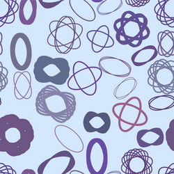 seamless abstract geometric background with shape vector image