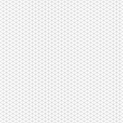 Isometric Grid Pattern - Abstract vector image