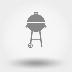 Bbq icon vector