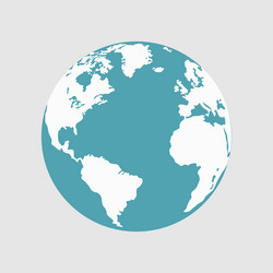 Global Earth Symbol vector