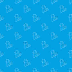 idea word with light bulb pattern seamless vector image