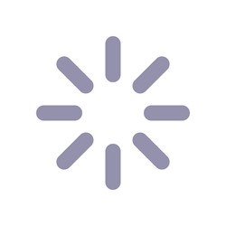 loading indicator flat color ui icon vector