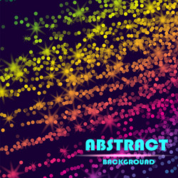 dynamic abstract scattering particles background vector image