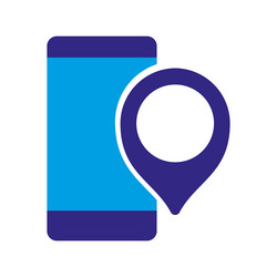 maps and navigation gps app vector image