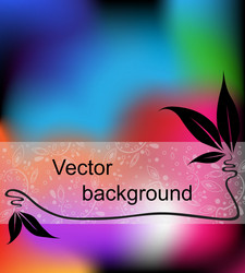 multicolor background with space for your text vector