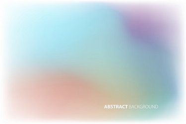abstract gradient blurred background in light vector image