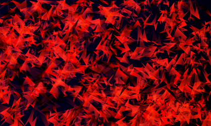 Explosive Red & Black Fragment Background vector image