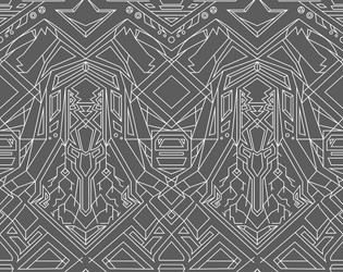 geometric seamless pattern transformer vector image
