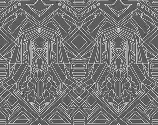 Geometric seamless pattern transformer vector