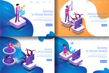 isometric image process virtual game communicating vector