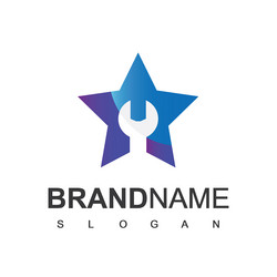 service and repair logo Vector Image