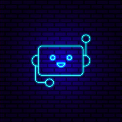 icon for editorial content on chatgpt chatbot vector image