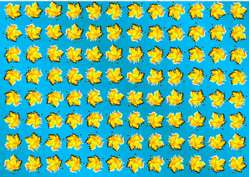optical abstract background with leaves vector image