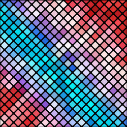 Abstract mosaic background vector