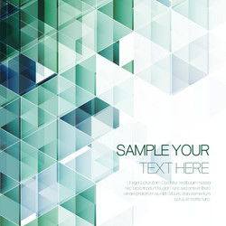Geometric Triangular Pattern vector image