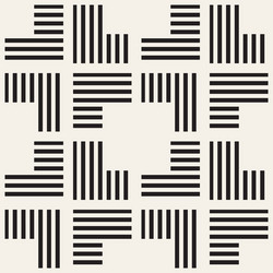 seamless pattern with stripes abstract vector image