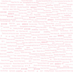 Text in many different languages Royalty Free Vector Image