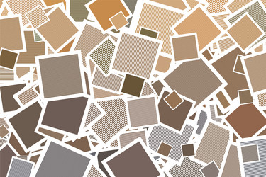 abstract colorful shapes square with lines vector image